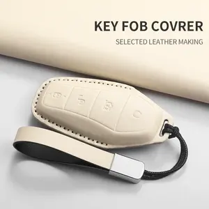 เคสกุญแจรีโมทรถยนต์สำหรับ Byd Song Plus Atto 3 Han Ev Tang Dm Qin Seal Dolphin กุญแจรีโมทแบบไร้กุญแจ อุปกรณ์ตกแต่งรถยนต์ - Product Image 3