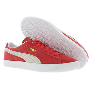 Puma Vintage <b>Mens</b> <b>Shoes</b> Color: High Risk <b>Red</b>/White 100% Authentic - Product Image 5