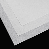 Papier autocollant translucide mat givré japonais Washi imprimable jet d'encre A3 A4 avec support en plastique transparent