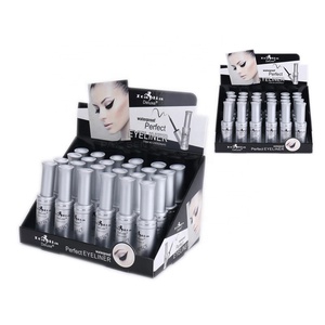 Custom Printed Makeup Corrugated Cardboard Eyelash Cosmetic Display Stand Cardboard <b>Counter</b> Carton Display for Eyeliner - Product Image 4