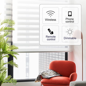 High Quality Motorised Electric Wifi Indoor Hotel Window <strong>Remote</strong> <strong>Control</strong> <strong>Shade</strong> Zebra Blind - Product Image 2