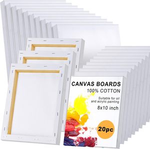 Lienzo en Blanco para Artistas, 100% Algodón, Pre-impregnado, Libre de Ácido, Tamaño Personalizado, para Niños y Artistas - Product Image 1