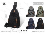 Borsa da petto da uomo in nylon con chiusura a cerniera per tutte le stagioni MH120320 - Product Image 1