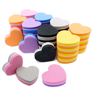 Mini çift taraflı 100/180 Emery tırnak tamponu tırnak sünger dosya kare zımpara blok ile manikür aracı malzemeleri tırnak bakımı için - Product Image 2