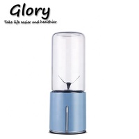 Vente en gros de mini blender électrique avec logo personnalisé blender extracteur de jus de fruits portable USB à 6 lames