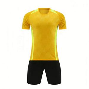 Camiseta de Fútbol Personalizada Morada, Talla Grande, Unisex, Transpirable, de Secado Rápido, 100% Poliéster, 220G, Conjunto de Uniforme de Fútbol de Nuevo Estilo - Product Image 5