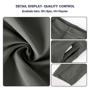 <span class=keywords><strong>Pantaloni</strong></span> da Golf Personalizzati per Uomo ad Asciugatura Rapida OEM all'Ingrosso <span class=keywords><strong>Idrorepellenti</strong></span> Antirughe <span class=keywords><strong>Pantaloni</strong></span> da Corsa Jogging Escursionismo e Alpinismo - Product Image 4