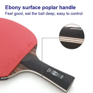 Kyto LOKI — <span class=keywords><strong>raquette</strong></span> de Tennis de Table K5 Star, balles de <span class=keywords><strong>Ping</strong></span>-<span class=keywords><strong>Pong</strong></span>, batte pour entraînement professionnel, approuvé ottf, nouvelle collection 2022 - Product Image 3