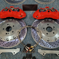 Kit de freinage de haute performance rouge V6, étriers de frein à 6 pistons, F40, frein électronique à 4 pistons pour Audi S3 S4 S5 S6 S7 S8 TT R S Q7 RSQ5