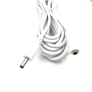Cable de Extensión de Alimentación CC Blanco de 5V, Conector Hembra a Macho DC3.5*1.35, Cable de Alimentación de 1m/1.5/3/5m 22AWG - Product Image 6
