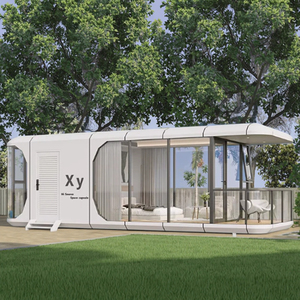 Casa Prefabricada Moderna de Lujo Contemporáneo, Hotel Cápsula Espacial, Construcción de Cabañas de Lujo para Apartamentos Inmobiliarios - Product Image 1