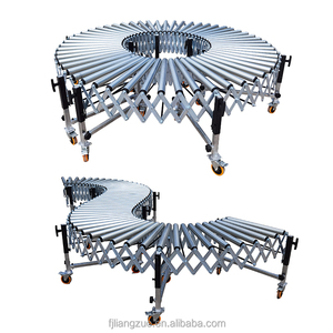 360 °   Rotierende & Teleskopische Rollenförderlinie |   Flexibler Angetriebener Rollenförderer zum Be- und Entladen - Product Image 1