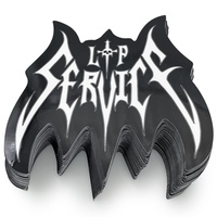 Impresión personalizada impermeable UV tinta adhesiva vinilo troquelado pegatinas empresa LOGO promoción pegatina
