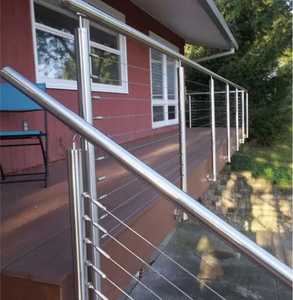 Barres transversales en acier inoxydable pour main courante, sécurité intérieure et extérieure, pour villa, hôpital, <span class=keywords><strong>jardin</strong></span>, hôtel, centre commercial, appartement - Product Image 6