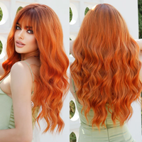 Perruque synthétique mi-longue à cheveux ondulés Perruque bouclée à teinture pour femme Blanc Gris Dégradé Naturel Fluffy Deep Wave Perruques