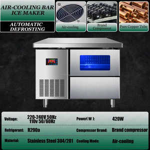 120 kg <b>Ice</b> Cube <b>Maker</b> gourmet <b>ice</b> <b>maker</b> <b>machine</b> commercial <b>ice</b> <b>maker</b> cheap all format <b>ice</b> <b>maker</b> - Product Image 3