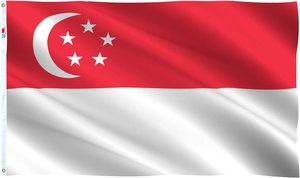 Singapour 100D longue durée drapeaux belges bannière 90x150cm les deux côtés quadruple cousu fly ends pour <span class=keywords><strong>la</strong></span> décoration de <span class=keywords><strong>la</strong></span> maison - Product Image 3