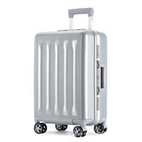 Valise à roulettes antichute [Cargo Global] PC 20/24/28 pouces avec roues universelles silencieuses |   Cadenas TSA pour voyages d'affaires et support de logo