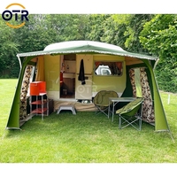 Caravane tout-terrain pour l'Australie 750kg RV Camper Trailer Shell pour voyager