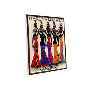 Aimant de réfrigérateur 3D en résine personnalisé avec carte du Kenya, Afrique, art tribal Hakuna Matata, souvenir de <span class=keywords><strong>voyage</strong></span>, décoration de la maison et de la cuisine, autocollant magnétique, cadeau - Product Image 3