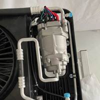 Nouveau climatiseur de toit électrique DEFU 12V 24V pour camion/fourgonnette/voiture, alimenté par batterie, compresseur scroll 7500-10500 BTU