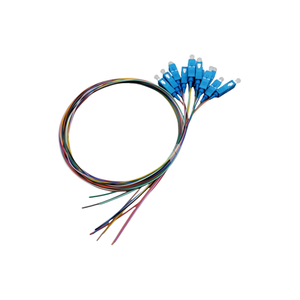 FTTH Data Center cablaggio Fibra Ottica Pigtail Kit 12 pz Patch Cord 1m LC SC ST FC connettore LSZH 900 Um in Fibra Ottica codini di maiale - Product Image 5