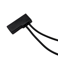 Antenne Rida 2-en-1 GPS DAB, antenne film de type L, polarisation verticale combinée, ISDB-T DVB-T VHF UHF, antenne radio numérique pour voiture