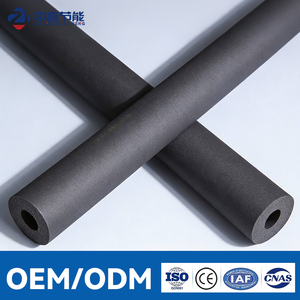 Isolation thermique en mousse de caoutchouc PVC pour conduites de produits chimiques et d'eau, résistante au feu, écologique, usage industriel, entrepôt - Product Image 1