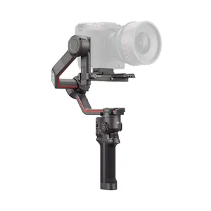 DJI RS 3专业相机万向节3轴稳定器，适用于DSLR和电影相机碳纤维结构RS3全彩触摸屏