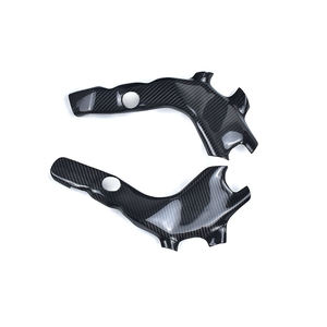 Couverture de cadre en carbone sec 3K pour Kawasaki Ninja ZX-25R 2020+ - Panneau latéral de moto - Product Image 3