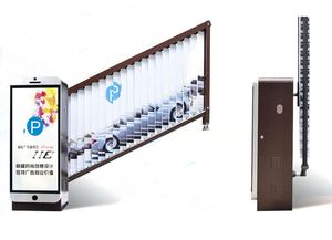 Barriera Automatica Pubblicitaria per Parcheggi Esterni con Banner Pubblicitario - Product Image 4