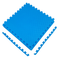 Heimfitness-Puzzlematte EVA-Schaum Ineinandergreifende Wasserdichte Trainingsbodenplatten für Heimtrainingsgeräte