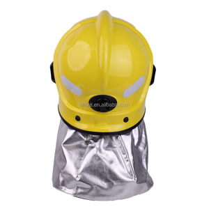 CE معتمد أوروبا نمط نصف خوذة رجال الإطفاء والانقاذ والعتاد مع الرقبة حماية الوجه قبعة صلبة - Product Image 3