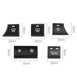 مكيفات الهواء AC مفاتيح زر التحكم في حجم الرياح تكييف الهواء للسيارة حجم الرياح زر مروحة AC لسيارات BMW E70 E71 - Product Image 6