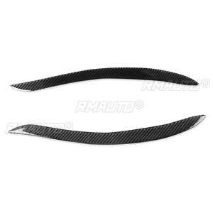 2 件装碳纤维汽车大灯眉饰盖适用于日产 200SX S15 1999-2002 汽车贴纸大灯眉装饰盖 - Product Image 2