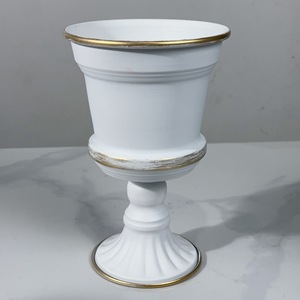 European <b>Retro</b> Iron Flower Pots With Stand For Home <b>Decor</b> Wedding Table Arrangement Floral Art - Product Image 3