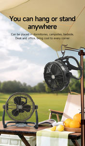 Ventilateur <span class=keywords><strong>de</strong></span> refroidissement extérieur avec lumière LED Moteur puissant Régulation en continu <span class=keywords><strong>de</strong></span> la <span class=keywords><strong>vitesse</strong></span> Fonction étanche Conception améliorée - Product Image 4