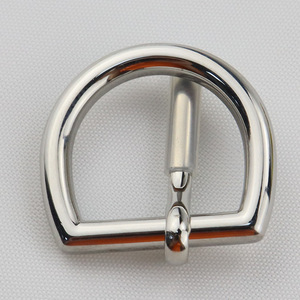 Stainless Steel D-Shaped <b>Pin</b> Buckle 16x19MM For Bags Clothing Shoes Durable Metal Buckle - Product Image 2