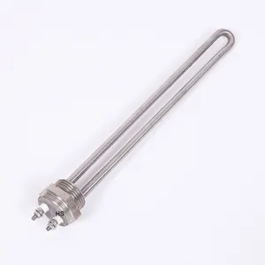 500w 1000w 1" DN25 Thread Electric Immersion Water Heater Stainless Steel Water Tank Immersion Heater Heating Element