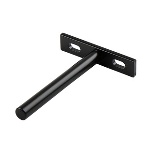 Jinnate Concealed Bracket Iron Wall Mount Shelf Support Hidden Metal Hardware For Wooden Board Hanging Modern Simple Style - Product Image 5