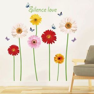 Autocollants muraux en PVC imperméables écologiques, motif plantes en pot artistiques, imprimés UV, auto-adhésifs, pour décoration intérieure rurale - Product Image 5