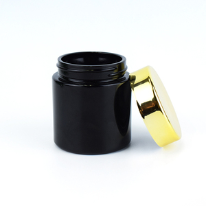 Frascos de Vidrio Vacíos de 2oz y 4oz, Coloridos, con Tapas, Frascos para Flores, Vidrio Esmerilado Negro Mate, a Prueba de Olores, Resistentes a Niños, Oscuros - Product Image 5