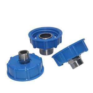 Raccords pour réservoir IBC durable de 1000 L, filetage S60X6 vers connecteur de tuyau d'arrosage de 1/2'', 3/4'', 1'', <span class=keywords><strong>adaptateur</strong></span> de remplacement de valve pour réservoir IBC - Product Image 1