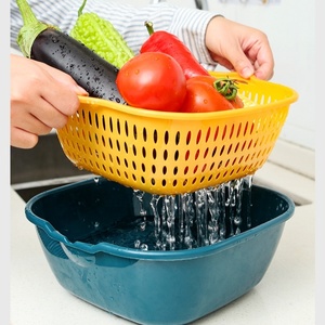 2025 Bán Buôn Nhà Máy Cống Giỏ 8-Mảnh Đặt Nhà Bếp Hộ Gia Đình Rửa Cống Giỏ Trái Cây Và Rau Giỏ Lưu Vực - Product Image 2