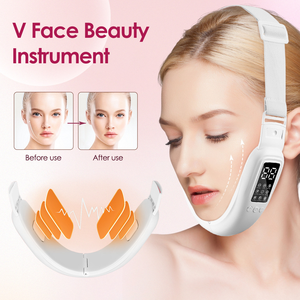 Appareil de lifting facial 2026, éliminateur de <span class=keywords><strong>double</strong></span> <span class=keywords><strong>menton</strong></span>, masseur facial V-face, lifting du visage, rechargeable <span class=keywords><strong>par</strong></span> USB, ABS et acier inoxydable - Product Image 5