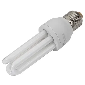 CFL bulb lights energy saving light U shape compact fluorescent lamp 3U 20w 4U 75w KC CFL South Korea