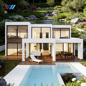 Villa moderne de luxe en acier léger à double aile pour logement rural en promotion NASH AU/NZ - Product Image 1