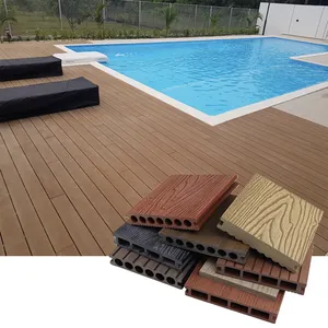 Kolam renang luar ruangan DIY ubin Decking GMT