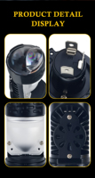 GOODZOOM Super Bright Luces H4 Led Lights Projecteur Biled Luz H4 Mini Led Projecteur Ampoules de phare pour voiture 85W/70W