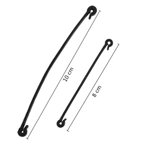Attaches de vignes pour plantes de jardin, 12 pièces, Clips de greffage, fermeture à boucle, Clip pour serre agricole - Product Image 2